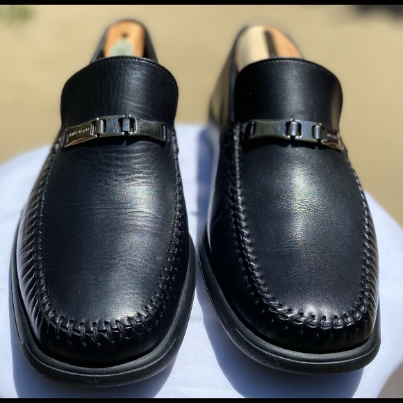NW Bruno Magli 🇮🇹 💯 Raging leather Loafers Sz 9.5 - Picture 6 of 13